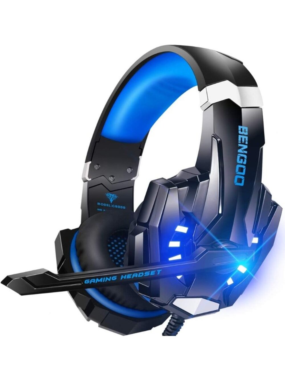 New G9000 Stereo Gaming Headset for PS4 PC Xbox One PS5 Controller